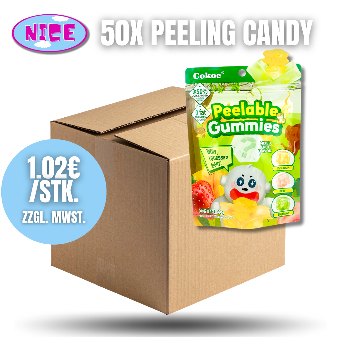 Peeling Candy 50 Stück Karton